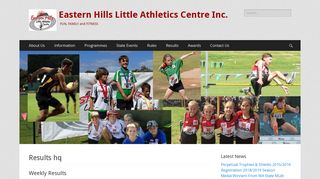 Results hq – Eastern Hills Little Athletics Centre Inc.