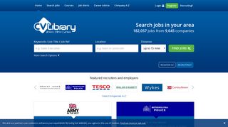 Job Search - Find 195,000 UK jobs on CV-Library