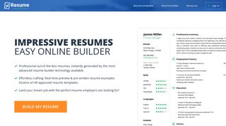 Online Resume Builder | Create a Perfect Resume in 5 Minutes!