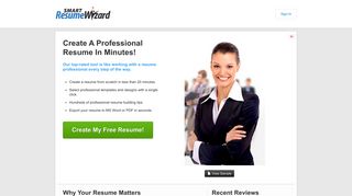 SmartResumeWizard| Free Resume Builder