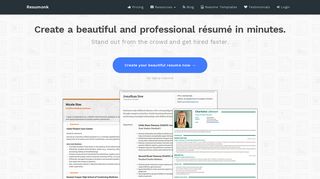 Resumonk: Resume Builder, Cover Letter Templates, CV Maker