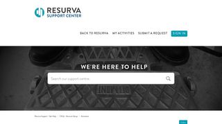 ADMIN Dashboard – Resurva Support - Get Help