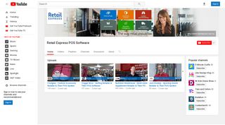 Retail Express POS Software - YouTube