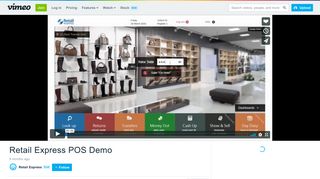 Retail Express POS Demo on Vimeo