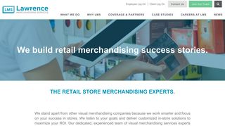 Lawrence Merchandising Services: Visual Merchandising Company
