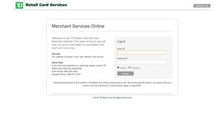 Merchant Services OnlineServices aux commerçants en ligne