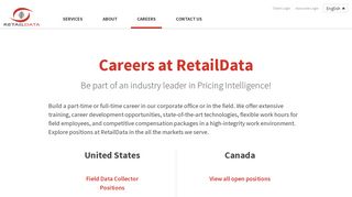 Careers at RetailData – Retail Data LLC