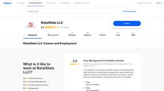 RetailData LLC Careers and Employment | Indeed.com