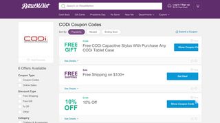 CODi Promo Codes, 6 Coupons 2019 - RetailMeNot