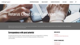 Retarus Cloud E-Mail Services
