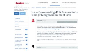 Issue Downloading 401k Transactions from JP Morgan Retirement Link ...