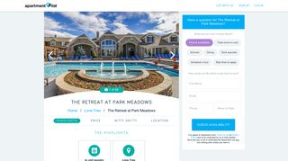 The Retreat at Park Meadows - Apartments for rent