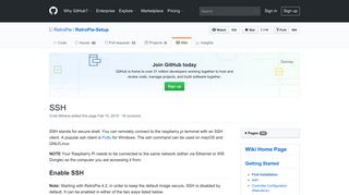 SSH · RetroPie/RetroPie-Setup Wiki · GitHub