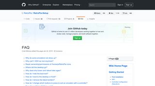 FAQ · RetroPie/RetroPie-Setup Wiki · GitHub