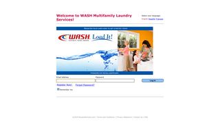 Welcome to WASH Multifamily Laundry Services! LOGIN Email ...