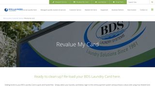 Revalue My Card - BDS Laundry