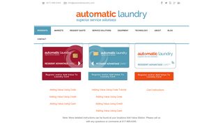 Add Value to your Smart Card for Card Operated Laundry | Automatic ...