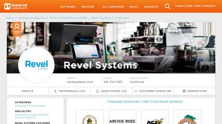 82 Companies that are using Revel Systems Point of Sale Software ...
