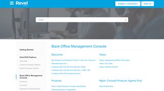 Back-Office Management Console – Revel Systems Help Site