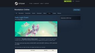 Revelation Online :: Daily Login Event - Steam Community