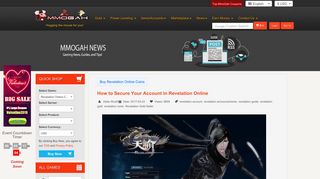 How to Secure Your Account in Revelation Online - MmoGah