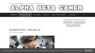Revelation Online – Beta Sign Up | Alpha Beta Gamer