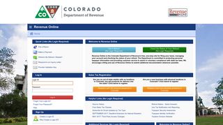 Revenue Online – State of Colorado - Colorado.gov