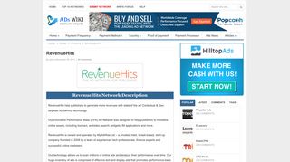 RevenueHits | AdsWiki - Ad Network Listing, Reviews, Payment Proof ...