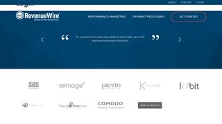 Login - RevenueWire Ecommerce Platform