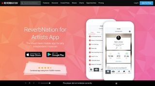 ReverbNation for Artists Mobile App