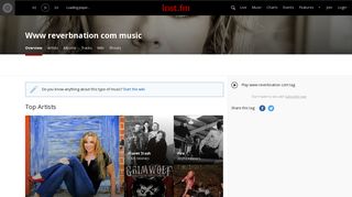 Www reverbnation com music | Last.fm