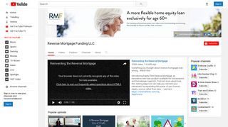 Reverse Mortgage Funding LLC - YouTube