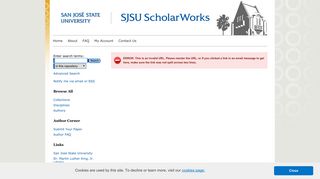 Design and implementation of reverse risk ... - SJSU ScholarWorks