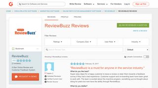 ReviewBuzz Reviews | G2 Crowd