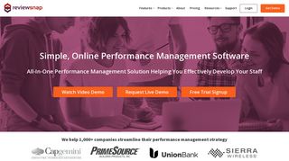 Reviewsnap - Performance Management Software for Everyone