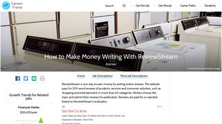 How to Make Money Writing With ReviewStream | Career Trend