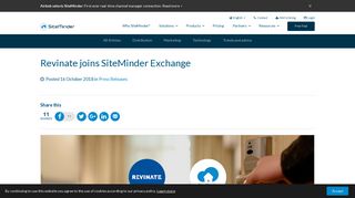 Revinate joins SiteMinder Exchange