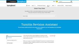 Turnitin Revision Assistant – SpringBoard – The College Board