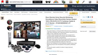 Amazon.com : Revo Remote Home Security Monitoring Surveillance ...