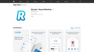 Revolut - Beyond Banking on the App Store - iTunes - Apple