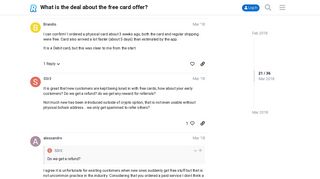 What is the deal about the free card offer? - Revolut Community