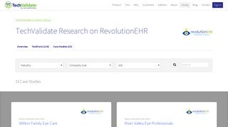 RevolutionEHR Case Studies | TechValidate