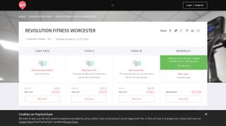 Revolution Fitness Worcester, Flexible Gym Passes, WR4, Worcester