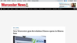 New Worcester gym Revolution Fitness opens to fitness fans ...