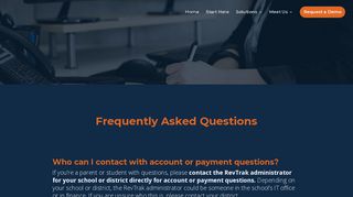 FAQ | K12 Online Payments | RevTrak