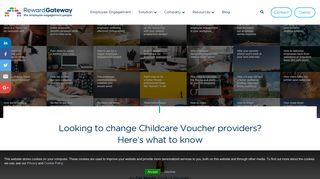 Best Childcare Voucher Providers | Reward Gateway UK
