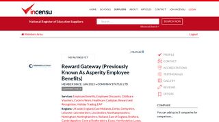 Reward Gateway (previously known as Asperity Employee Benefits ...