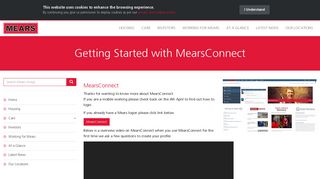 Getting Started with MearsConnect - Mears Group