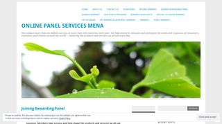 Joining Rewarding Panel | Online Panel Services MENA