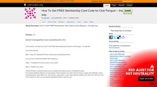 How To Get FREE Membership Card Code for Club Penguin – the ...